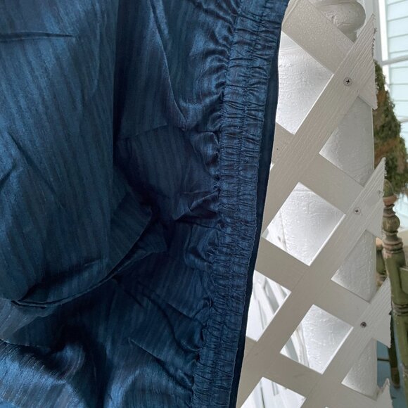 Indian set, deep blue pants and tunic - Picture 7 of 7